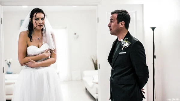 Teen bride Bella Rolland gets fucked by the groom's brother on her wedding day  - Wedding, Anal, Deepthroat, Cumshot, Reality, Hardcore, Facial, Doggy Style, Pornstar, Clothed  - Photo 8