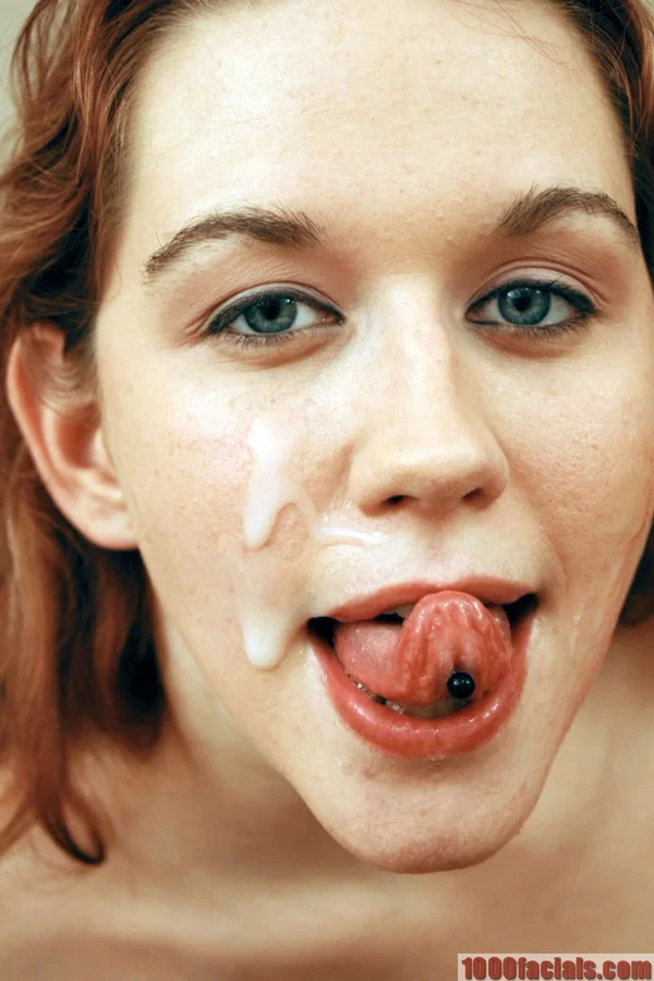 Sexy ginger Smokie Flame kneels down and sucks a bone before taking a facial  - Facial, Cum In Mouth, Face, POV, Cumshot, Skirt, Redhead, Reality, Pussy, Teen  - Photo 19