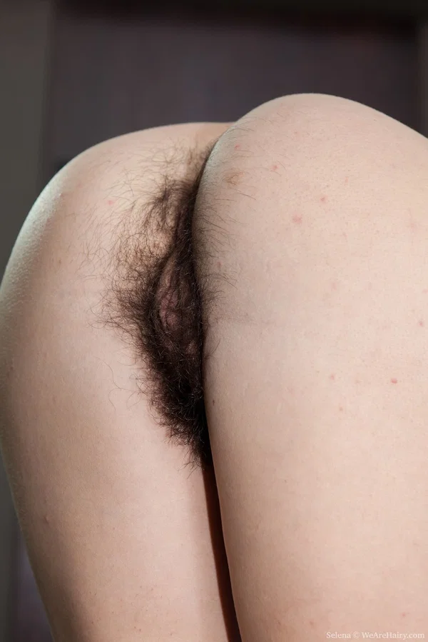 Blonde chick Selena uncovers her hairy vagina and ass while undressing  - Hairy, Babe, Close Up, Ass, Pussy, Blonde, Spreading, Legs, Undressing, Tiny Tits  - Photo 12