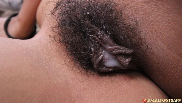 Skinny Asian teen Jane spreads very hairy pussy for a hot creampie in closeup  - Amateur, Teen, Asian, Skinny, Close Up, Hairy, Hardcore, Pussy, Cum In Pussy, Ass  - Photo 15