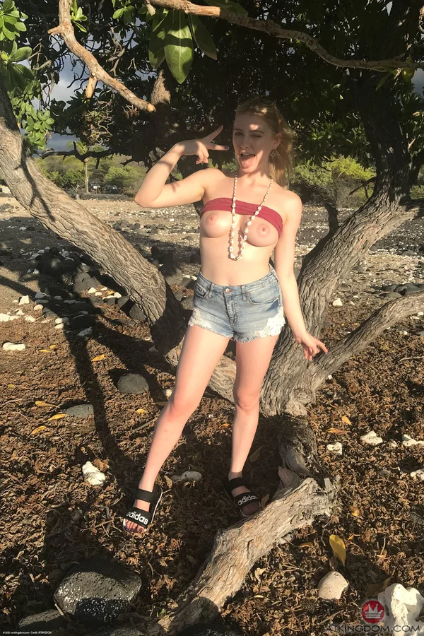 Saucy blonde Melody Marks displays her boobs and big ass in a compilation  - Girlfriend, Beach, Step Sister, Petite, Teen, Amateur, Cute, Pale, Outdoor, Beautiful  - Photo 10