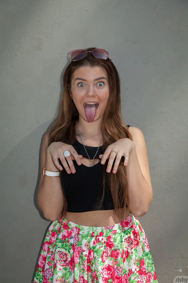 Russian beauty Marina Visconti flashing her panties and boobs in public  - Non Nude, Teen, Girlfriend, Petite, Russian, Beautiful, Amateur, Solo, Babe, Sexy  - Photo 5