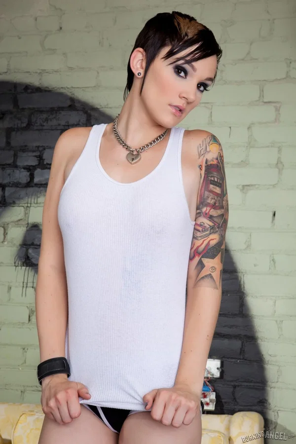 Cute Nikki showing every inch of her petite frame and pierced natural tits  - Fetish, Pussy, Non Nude, Spreading, Short Hair  - Photo 4
