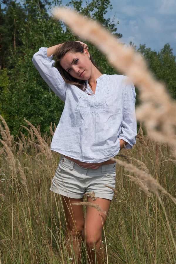 Young beauty Semmi A gets totally naked amid a field of sunflowers  - Ukrainian, Brunette, Beautiful, Glamour, Teen, Babe, Solo, Sexy, Cute, Model  - Photo 21