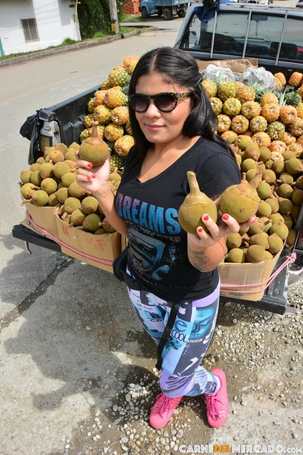Latina fruit seller models her bubble butt & great big melons in lace lingerie  - Latina, Amateur, Glasses, Outdoor, Big Tits, Spreading, Non Nude, Pussy  - Photo 5