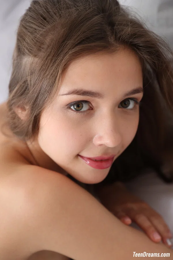 Lovely Ukrainian babe Mila Azul teases with her beautiful big tits on her bed  - Cute, Teen, Natural Tits, Ukrainian, Amateur, Sexy, Perfect, Big Tits, Centerfold, Skinny  - Photo 8