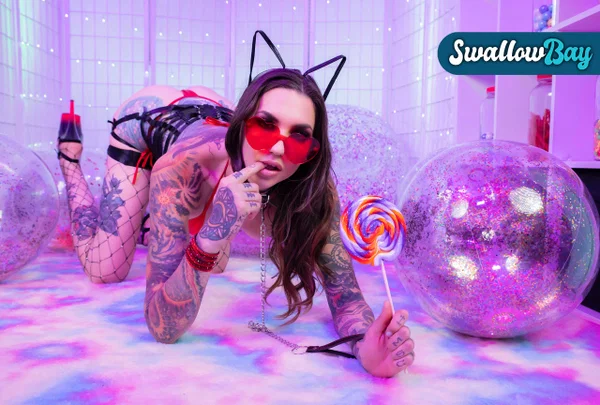 Sexy tattooed pornstar Rocky Emerson shows her hot ass in fishnets  - Bikini, Teen, Glasses, Tall, Cute, Tattoo, Stockings, Ass, Big Tits, Beautiful  - Photo 6