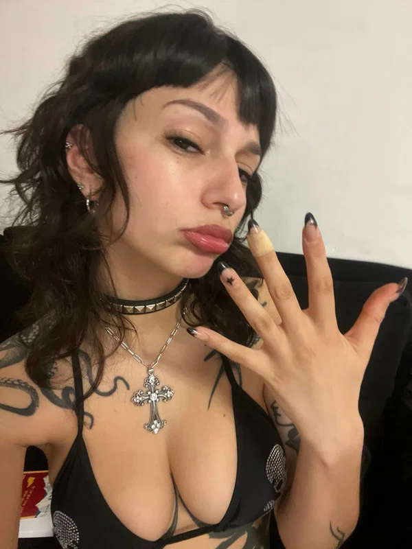 OnlyFans Miss Yazminn starring Miss Yazminn Hot Images  - Big Tits, Tattoo, Lingerie, Amateur, Skinny, Beautiful, Babe, Armpit, Solo, Brunette  - Photo 11