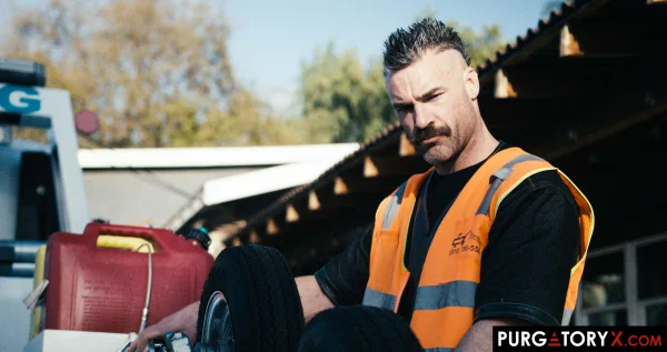 Sexy MILF Richelle Ryan has intercourse with a tow truck driver after a tow  - MILF, Seduction, Leather, Pussy, Facial, Big Tits, Hardcore, Outdoor, Cumshot, Handjob  - Photo 20