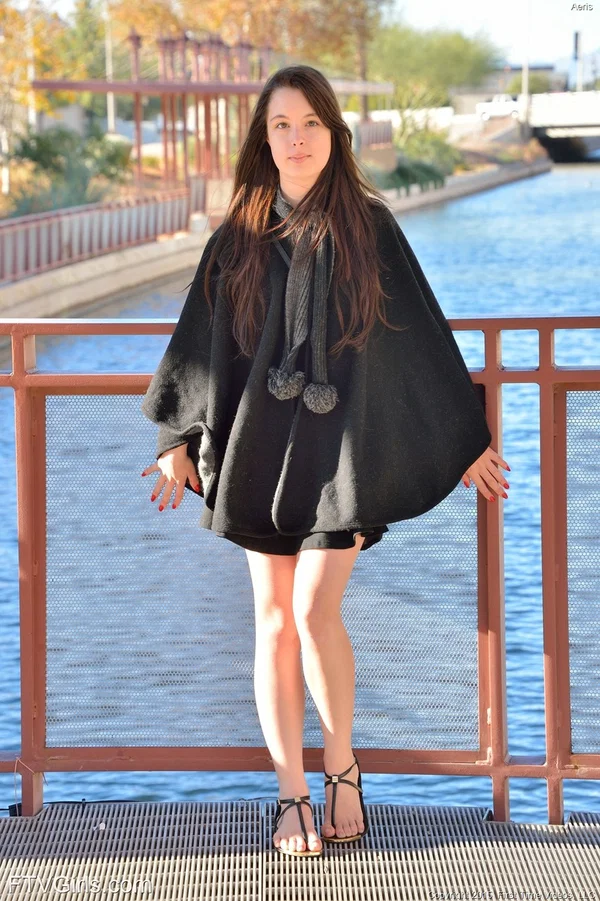 Adorable amateur babe Aeris reveals her twat in public and masturbates at home  - Sandals, Public, Pussy, Upskirt, Legs, Teen, Spreading, Petite, Feet, Perfect  - Photo 8