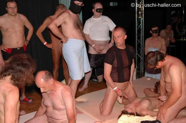 Candid action of the goings-on inside of a swinger's club  - Swingers, Pissing, Pool, Orgy, MILF, Groupsex, Ass Fucking, Amateur, Pussy, Close Up  - Photo 14