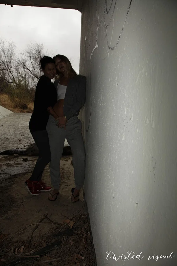 Asian beauty Dana Vespoli licking her friends Jessie Andrews's pussy outdoors  - Fingering, Lesbian, Cute, Outdoor, Teen, MILF, Tiny Tits, Asian, Blonde, Ass  - Photo 2