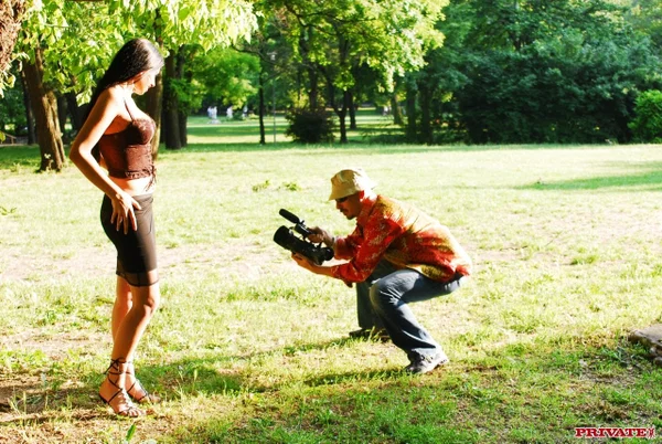 Old cameraman fucks slutty Regina Ice & gets an outdoor BJ from Linda Brown  - Nurse, MILF, Uniform, Hardcore, Stockings, Pornstar, Ass Fucking, Skinny, Big Tits, Natural Tits  - Photo 20