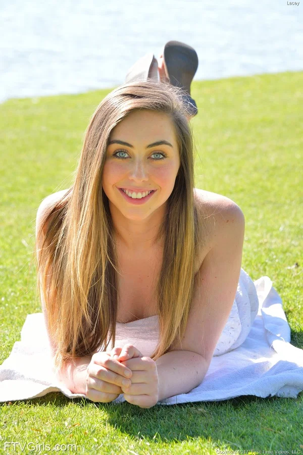 Sweet teen with lusty eyes Lacey flashes her cunt while posing in the park  - Public, Sandals, Face, Teen, Skirt, Pussy, Shaved, Amateur, Model, Outdoor  - Photo 12