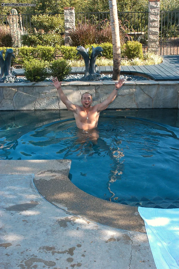 Busty blonde MILF Summer Sinn flashing her giant knockers in a photoshoot  - Big Tits, MILF, Bikini, Tattoo, Sexy, Pool, Amateur, Blonde, Dress, Outdoor  - Photo 15