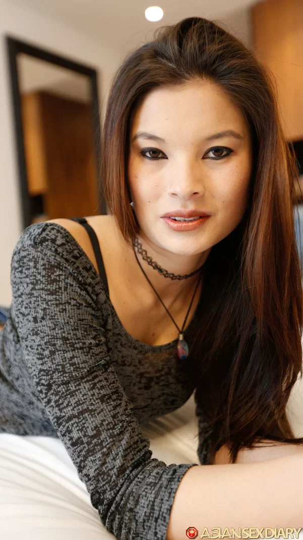 Pretty Asian babe Miyuki Son ends a sexy striptease with some POV sex  - Japanese, Asian, Hairy, Amateur, POV, Jeans, Clothed, Brunette, Lingerie, Natural Tits  - Photo 6