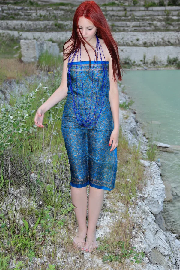 Met Art starring Nalli A Naked Pics  - Hairy, Redhead, Beautiful, Teen, Babe, Amateur, Solo, Glamour, Sexy, Model  - Photo 1