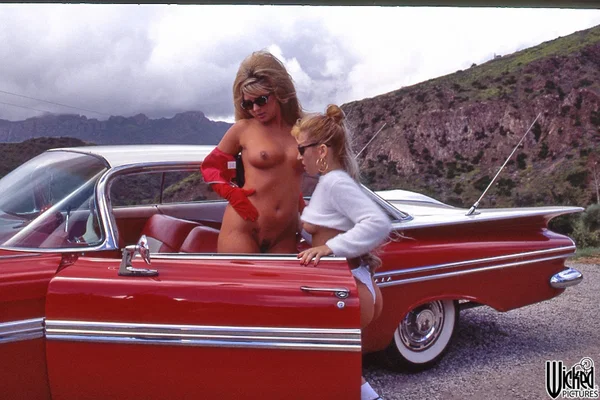 Kinky PJ Sparxx & Jill Kelly strip & suck each other's twat juice in a car  - MILF, Glasses, Lesbian, Outdoor, Blonde, Reality, Pornstar, Ass, PAWG, Hairy  - Photo 12
