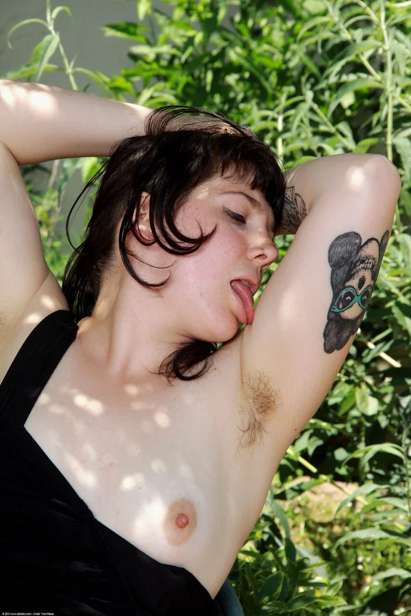 Cute young girl bares her hairy pussy on patio furniture in black heels  - Hairy, Teen, Amateur, Cute, Pussy, Outdoor, Spreading, Non Nude  - Photo 6