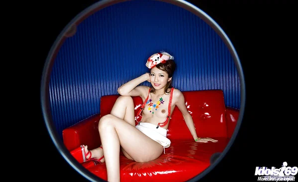 Naughty asian coed Kotone Aisaki slowly uncovering her tiny curves  - College, Japanese, Asian, Babe, Ass, High Heels, Beautiful, Panties, Legs, Hairy  - Photo 5