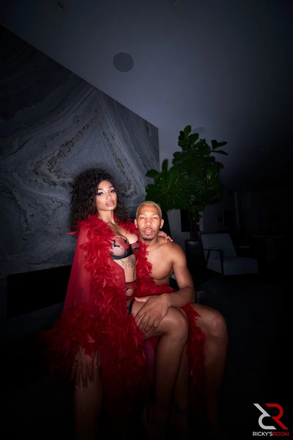 Erotic Medusa displays her big booty while teasing her man friend  - Ebony, Lingerie, Tattoo, Reality, Black, African, High Heels, Ass, Outdoor, Non Nude  - Photo 12