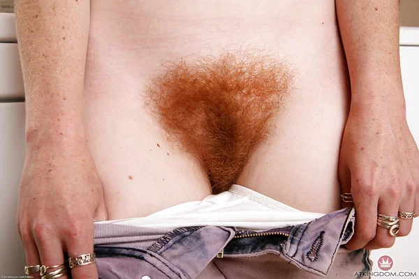 Over 30 wife Ana Molly showing off hairy armpits and vagina close up  - Redhead, Hairy, Close Up, Panties, Ass, Spreading, Nipples, Shorts, Tiny Tits, Pussy  - Photo 4