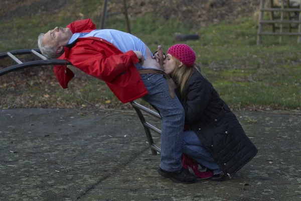 Lovely teen Olga Bartz screws an old dude she met at the church  - Old Young, Teen, Old Man, Blowjob, Doggy Style, Cute, Kissing, Hardcore, Ass Fucking, Outdoor  - Photo 6