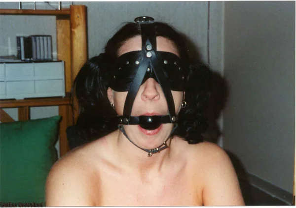 Female slave Chantal is restrained and tortured in various locations  - Bondage, Blindfold, Leather, Amateur, BDSM, Nipples, Pissing, Big Tits, Ass, Pussy  - Photo 9