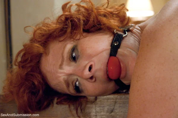 Submissive MILF Audrey Hollander endures doggystyle anal sex in rope bondage  - BDSM, Bondage, Mature, Reality, Curly, PAWG, Ass, Ass Fucking, Doggy Style, Stockings  - Photo 12