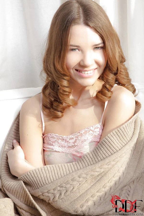 Unrivalled European teen babe Tini is masturbating over and over again  - Teen, European, Spreading, Babe, Pussy, Close Up, Socks, Cute, Beautiful, Legs  - Photo 1