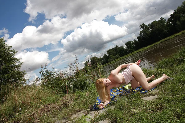 Sexy teen girl Kala fingering and toying her pink hole outdoor  - Teen, Outdoor, Babe, Masturbation, Shorts, Dildo, Ass, Cute, Pussy, Sexy  - Photo 14