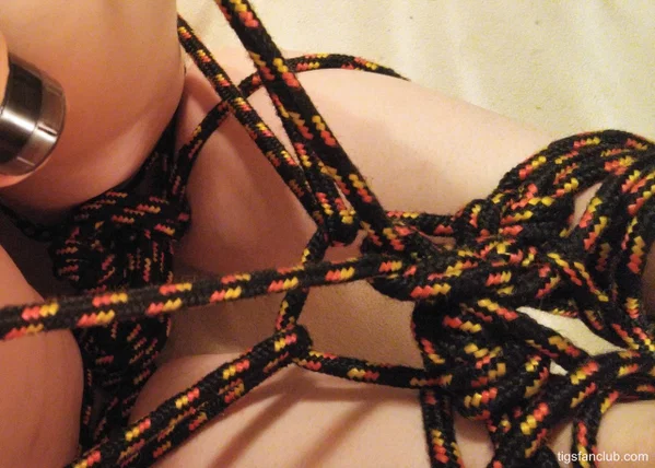 Brunette babe Tiggle Bitties teases with her big tits & gets tied up & toyed  - Chubby, Curvy, Big Tits, BBW, Thick, Natural Tits, Beautiful, Amateur, PAWG, BDSM  - Photo 11