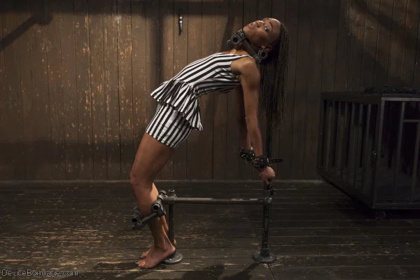 Redheaded American Daisy Ducati and ebony Nikki Darling get punished and toyed  - Ebony, Bondage, Groupsex, BDSM, African, Dildo, Pussy, Black, Natural Tits, Spreading  - Photo 2