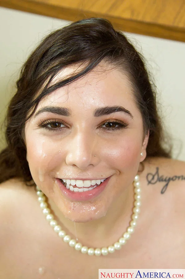 Sexy office secretary Karlee Grey gets cum on her pretty face  - Secretary, Office, Stockings, Teen, Hardcore, Pussy, Nipples, Ass Fucking, Facial, Shaved  - Photo 16