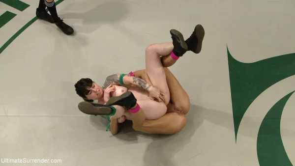 Ultimate Surrender starring Ariel X, Vivienne Del Rio Porn XXX  - Sports, Lesbian, BDSM, Bondage, Brunette, Ass, PAWG, Tiny Tits, Fake Tits, White  - Photo 3