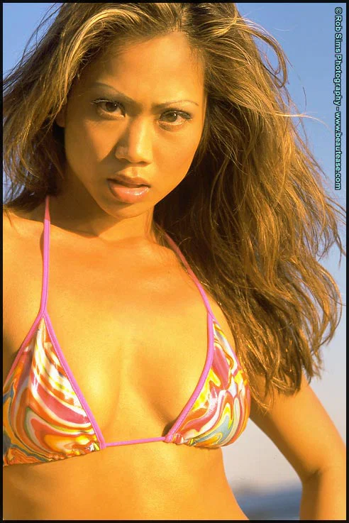 Asian solo girl Mai Tran takes off her bikini during an outdoor shoot  - Asian, Teen, Bikini, Skinny, Outdoor, Tiny Tits, Panties, Babe, Face, Beautiful  - Photo 1