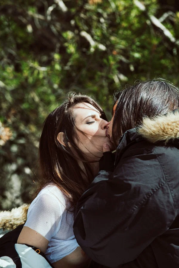 Spanish babe Anneke Necro enjoys some wild outdoor sex after a pussy licking  - Hardcore  - Photo 1