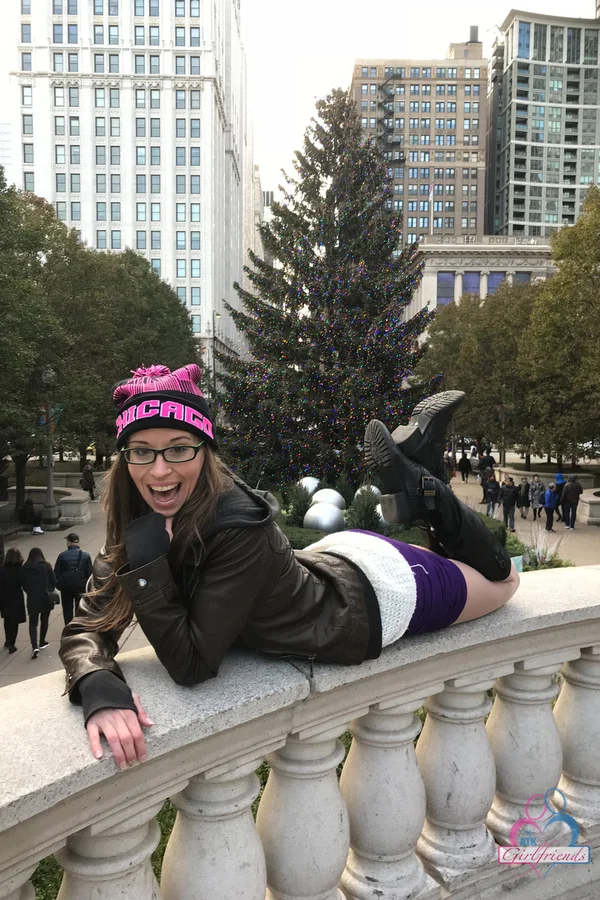 Amateur chick Norah Nova exposes her pussy while visiting Chicago  - Girlfriend, Amateur, Skinny, Blonde, White  - Photo 18