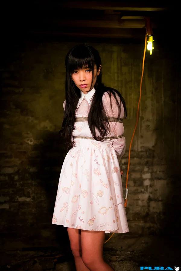Petite brunette Marica Hase gets stripped naked & tied up in a dungeon  - Bondage, BDSM, Asian, Upskirt, Skinny, Pornstar, Pussy, Clothed, Legs, Feet  - Photo 8