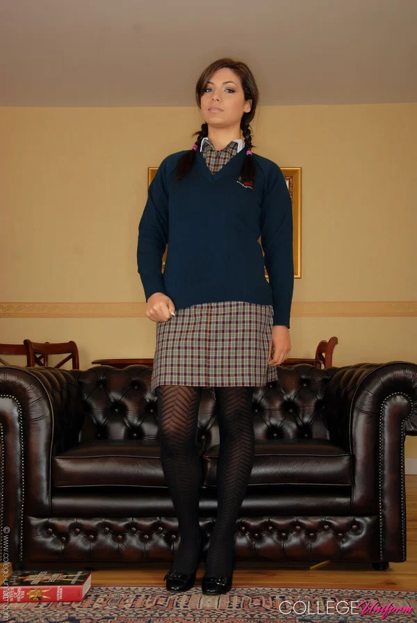 College Uniform featuring Samantha Buxton Nude Images  - Schoolgirl, College, Uniform  - Photo 3