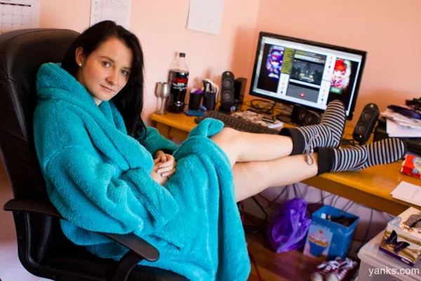 Raven haired girl with natural tits Aeryn Walker shows her ass and bushy pussy  - Australian, Amateur, Hairy, Natural Tits, PAWG, White, Big Tits, Pussy, Ass, Non Nude  - Photo 1
