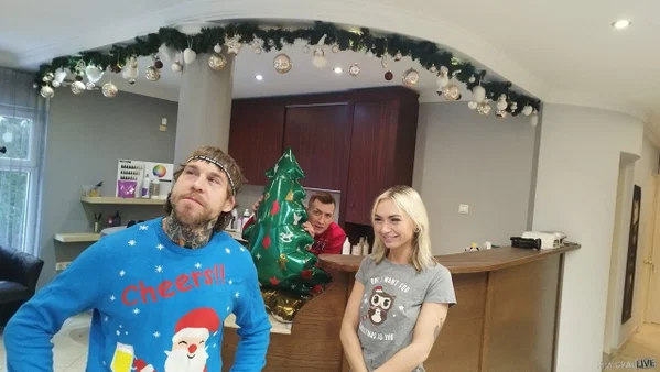 Hot inked teen spinner Chloe Temple gets her muff stuffed by a tattooed guy  - Christmas, Cheating, Pornstar, Blonde, Spreading, Pussy, Pretty, Non Nude  - Photo 4