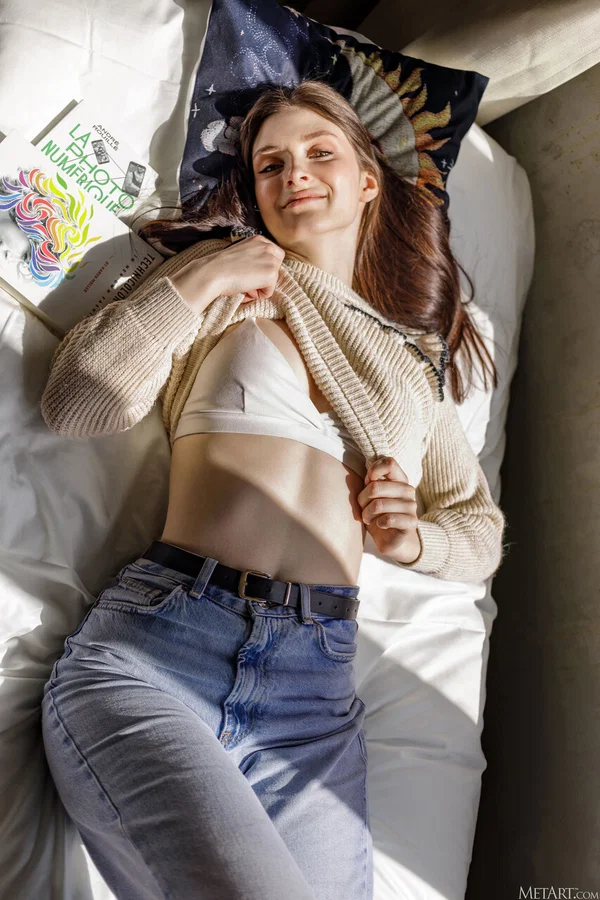 Met Art featuring Marion Summers Nude Photos  - Russian, Sexy, Brunette, White, Cute, Teen, Babe, Beautiful, Solo, Glamour  - Photo 3