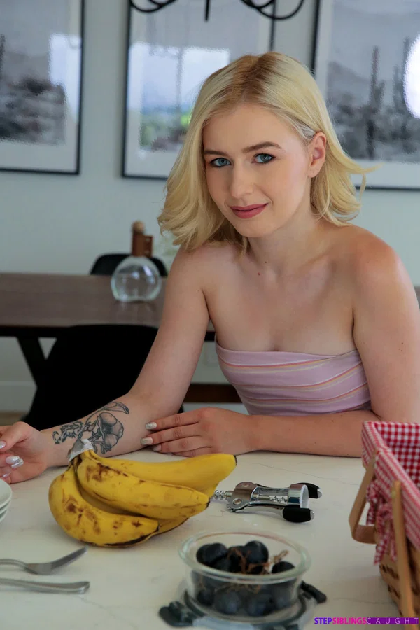 Blonde teen with a cute ass Minxx Marii gets fucked hard at an indoor picnic  - Step Brother, Step Sister, Upskirt, PAWG, Cumshot, Petite, Doggy Style, Reality, Ass, Pussy  - Photo 2