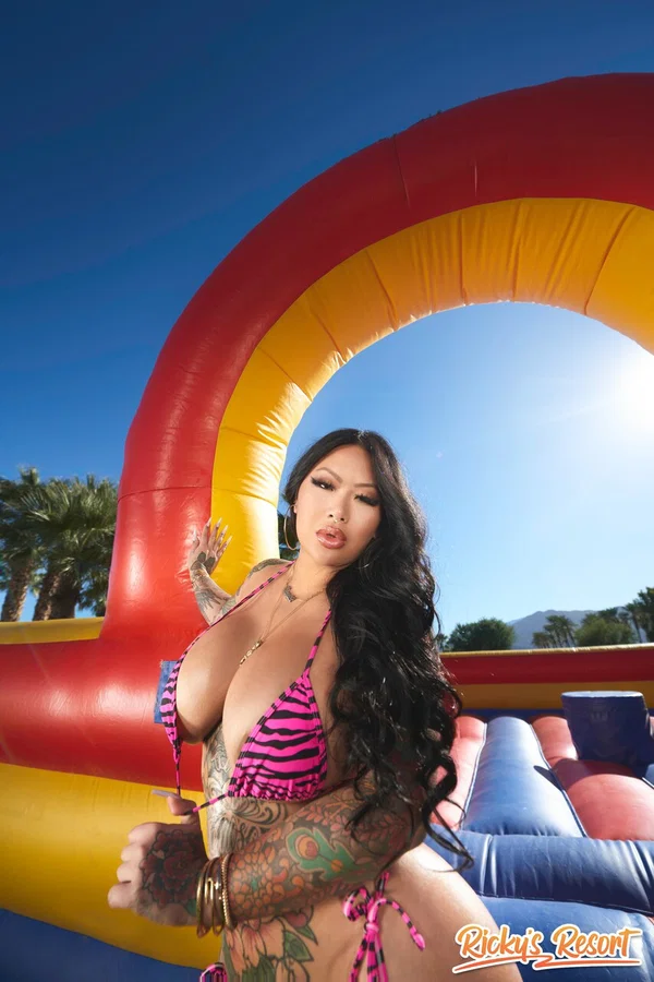 Rickys Room Connie Perignon  - Tattoo, Bikini, Big Tits, Spreading, Feet, Non Nude, Outdoor  - Photo 1