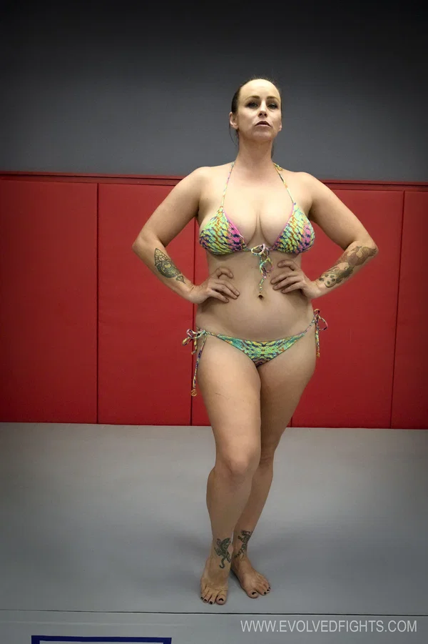 Hot wrestler with big tits AJ Fresh gets orally pleased, fucked & creampied  - Interracial, Bikini, Big Tits, Non Nude  - Photo 2