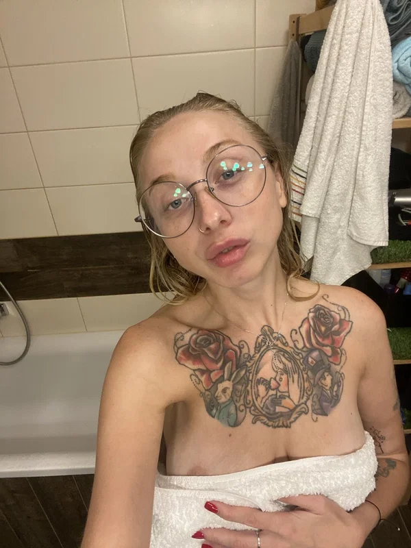 OnlyFans Nicki Ace starring Nicki Ace XXX Images  - Glasses, Tattoo, Schoolgirl, Uniform, Glamour, Skirt, Model, Ass, Lingerie, Amateur  - Photo 6