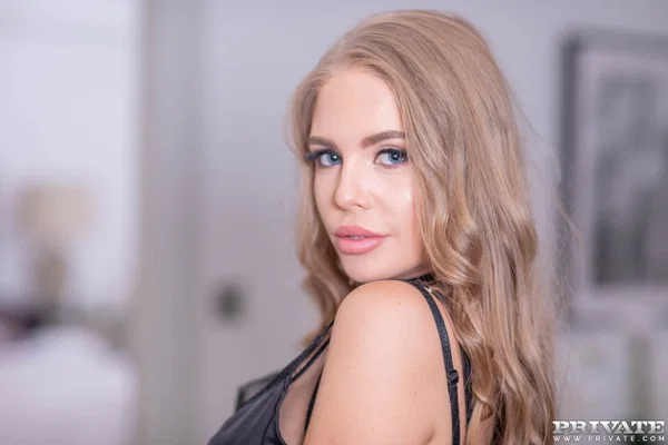 Female slave Alessandra Jane gets banged by her owner in collar and leash  - Hardcore, Big Tits, Cum In Pussy, Ass Fucking, Pornstar, Blonde, High Heels, Lingerie, Clothed, Teen  - Photo 1