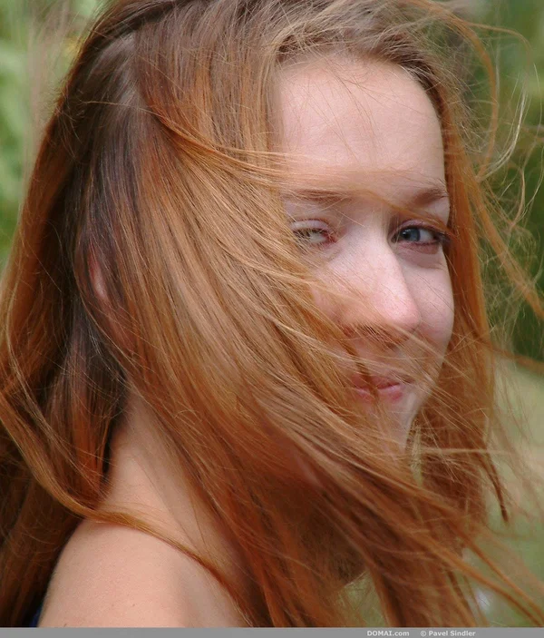 Nice teen stands in the woods with her hair in a ponytail while totally naked  - Outdoor, Teen, Face, Cute, Glamour, Skinny, Ass, Solo, Pussy, Babe  - Photo 15
