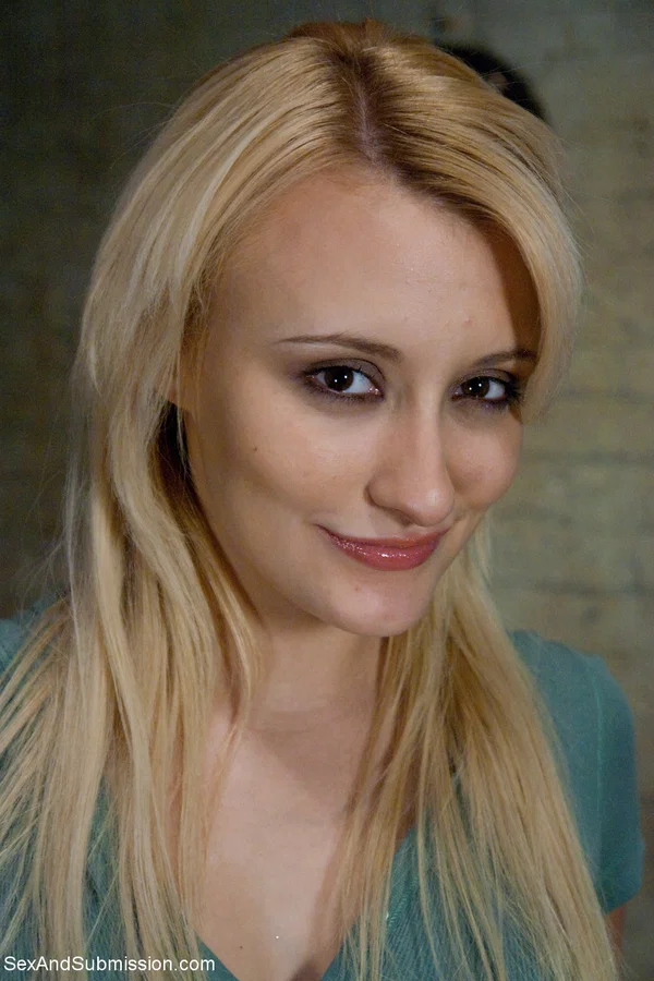 Blonde babe Mallory Rae gets a fingering and fucked doggystyle in bondage  - Bondage, Jeans, BDSM, Face, Kissing, Doggy Style, Ass Fucking, Clothed, Short Hair, Panties  - Photo 2